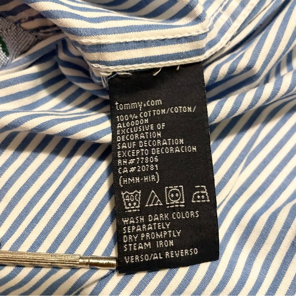 Tommy Hilfiger Kids Size 4T Button Up Long Sleeve Shirt - Picture 10 of 16